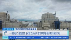 一视同仁破壁垒 民营企业共享核电等领域发展红利